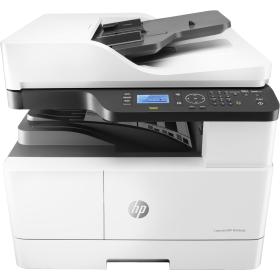 HP LaserJet Imprimante multifonction M443nda, Noir et blanc, Imprimante pour Entreprises, Impression, copie, numérisation
