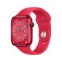 Apple Watch Series 8 OLED 45 mm Numérique 396 x 484 pixels Écran tactile Rouge Wifi GPS (satellite)