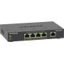 NETGEAR 5-Port Gigabit Ethernet PoE+ Plus Switch (GS305EP) Gestito L2 L3 Gigabit Ethernet (10 100 1000) Supporto Power over