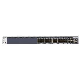 NETGEAR M4300-28G Managed L3 Gigabit Ethernet (10 100 1000) 1U Black