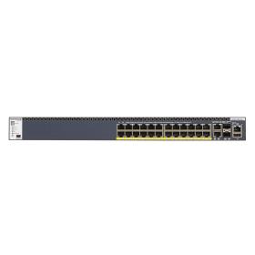 NETGEAR M4300-28G-PoE+ Géré L2 L3 L4 10G Ethernet (100 1000 10000) Connexion Ethernet, supportant l'alimentation via ce port
