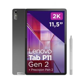 Lenovo Tab P11 128 GB 29,2 cm (11.5") Mediatek 4 GB Wi-Fi 6E (802.11ax) Android 12 Gris