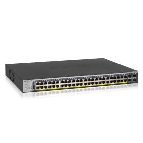 NETGEAR GS752TP Gestionado L2 L3 L4 Gigabit Ethernet (10 100 1000) Energía sobre Ethernet (PoE) 1U Negro
