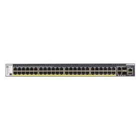 NETGEAR M4300-52G-PoE+ 1000W PSU Gestionado L2 L3 L4 Gigabit Ethernet (10 100 1000) Energía sobre Ethernet (PoE) 1U Negro