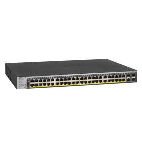 NETGEAR GS752TPP Managed L2 L3 L4 Gigabit Ethernet (10 100 1000) Power over Ethernet (PoE) 1U Black