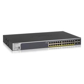 NETGEAR GS728TP Managed L2 L3 L4 Gigabit Ethernet (10 100 1000) Power over Ethernet (PoE) 1U Schwarz
