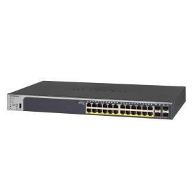 NETGEAR GS728TPP Géré L2 L3 L4 Gigabit Ethernet (10 100 1000) Connexion Ethernet, supportant l'alimentation via ce port (PoE)