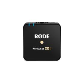 RØDE Wireless GO II TX Black Clip-on microphone