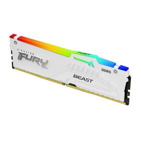 Kingston Technology FURY 32 GB 5600 MT s DDR5 CL40 DIMM Beast White RGB XMP