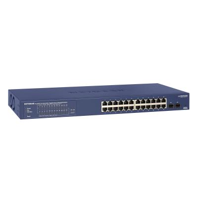 NETGEAR GS724TP Managed L2 L3 L4 Gigabit Ethernet (10 100 1000) Power over Ethernet (PoE) 1U Schwarz, Grau