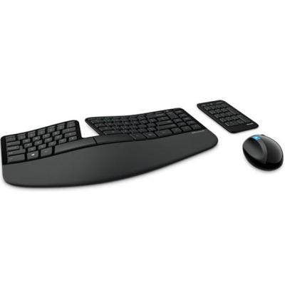 Microsoft L5V-00013 Tastatur Maus enthalten USB QWERTY Italienisch Schwarz