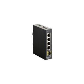 D-Link DIS‑100G‑5SW Unmanaged L2 Gigabit Ethernet (10 100 1000) Black