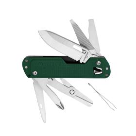 Leatherman Free T4 Coltello multiuso Verde, Stainless steel