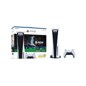 Sony PlayStation 5 + EA SPORTS FC 24 825 GB Wifi Negro, Blanco