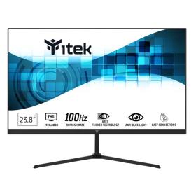 itek GWF computer monitor 60.5 cm (23.8") 1920 x 1080 pixels Full HD LED Black