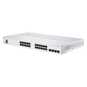 Cisco CBS350-24T-4X-EU commutateur réseau Géré L2 L3 Gigabit Ethernet (10 100 1000) Argent