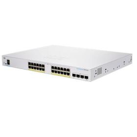 Cisco CBS350-24P-4X-EU Netzwerk-Switch Managed L2 L3 Gigabit Ethernet (10 100 1000) Silber