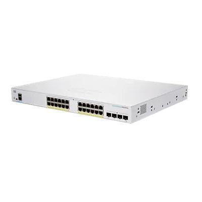 Cisco CBS250-24FP-4G-EU commutateur réseau Géré L2 L3 Gigabit Ethernet (10 100 1000) Argent