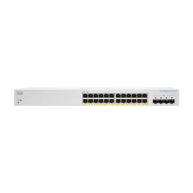 Cisco CBS220-24FP-4X Géré L2 Gigabit Ethernet (10 100 1000) Connexion Ethernet, supportant l'alimentation via ce port (PoE)