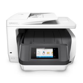 HP OfficeJet Pro Impresora multifunción 8730, Color, Impresora para Hogar, Imprima, copie, escanee y envíe por fax, AAD de 50