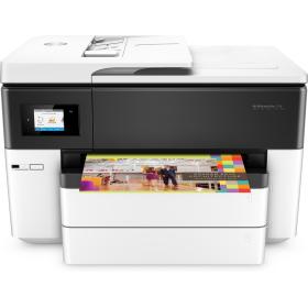 HP OfficeJet Pro Imprimante tout-en-un grand format 7740, Couleur, Imprimante pour Petit bureau, Impression, copie, scan, fax,