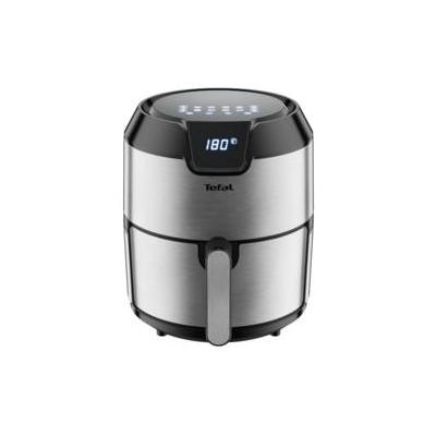 Tefal Easy Fry EY401D Singolo 4,2 L Indipendente 1500 W Friggitrice ad aria calda Nero, Stainless steel