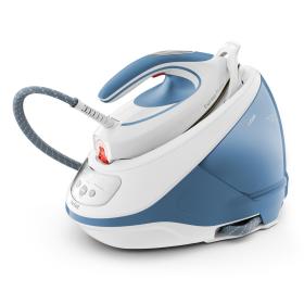 Tefal Express Protect SV9202E0 steam ironing station 2800 W 1.8 L Durilium AirGlide Autoclean soleplate White, Blue
