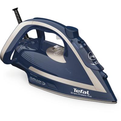 Tefal Smart Protect Plus FV6872 Fer à repasser à sec ou à vapeur Durilium AirGlide soleplate 2800 W Bleu