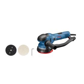 Bosch GET 55-125 Professional Ponceuse orbitale aléatoire 7800 tr min 15600 OPM Noir, Bleu 550 W