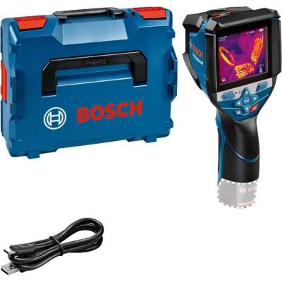 Bosch GTC 600 C Noise equivalent temperature difference (NETD) IR Schwarz, Blau 256 x 192 Pixel Eingebautes Display LCD