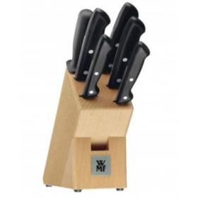 WMF Classic Line Slot knife block Steel, Wood Black, Wood