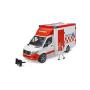 BRUDER 02676 Ambulance model Preassembled 1 16