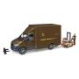 BRUDER 02678 Modèle de camion de livraison Pré-assemblé 1 16