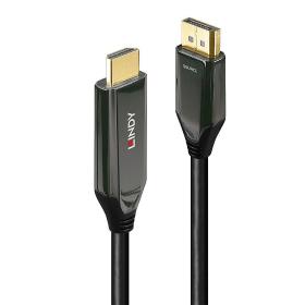 Lindy 40931 adaptador de cable de vídeo 2 m HDMI tipo A (Estándar) DisplayPort Negro