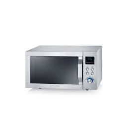Severin MW 7751 microwave Countertop Grill microwave 20 L 800 W Silver, Stainless steel