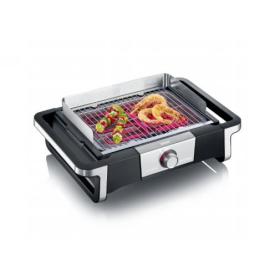Severin PG 8113 BOOST Grill Tabletop Electric Black, Silver 3000 W