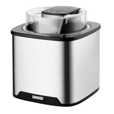 Unold Gelato Traditional ice cream maker 1.5 L 12 W Black, Stainless steel