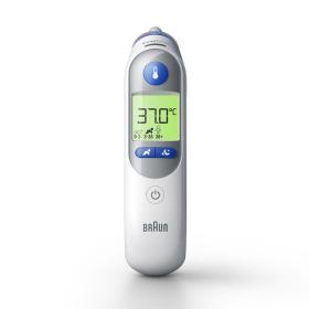 Braun IRT6525 digital body thermometer Contact thermometer White Ear Buttons