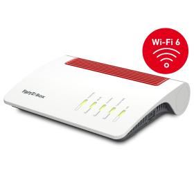 FRITZ!Box 7590 AX router wireless Gigabit Ethernet Dual-band (2.4 GHz 5 GHz) Bianco
