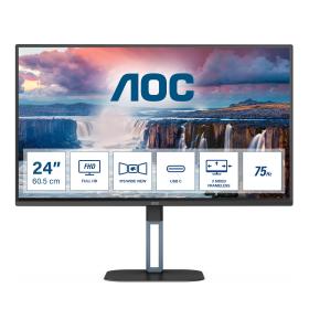 AOC V5 24V5CE computer monitor 60.5 cm (23.8") 1920 x 1080 pixels Full HD LED Black