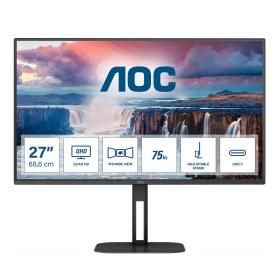 AOC V5 Q27V5C computer monitor 68.6 cm (27") 2560 x 1440 pixels Quad HD LED Black