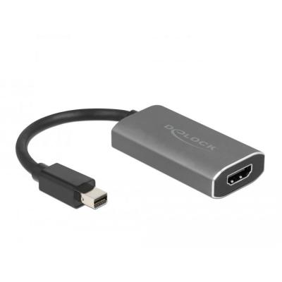 DeLOCK 63200 video cable adapter 0.2 m Mini DisplayPort HDMI Type A (Standard) Grey