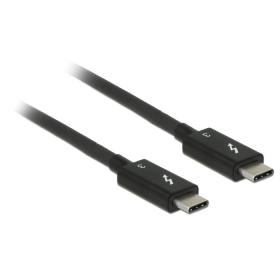 DeLOCK 84846 câble USB 1,5 m USB 3.2 Gen 2 (3.1 Gen 2) USB C Noir