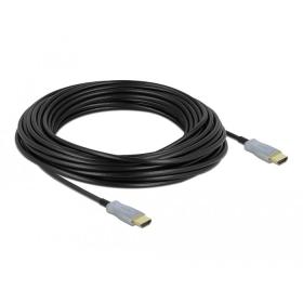 DeLOCK 85012 câble HDMI 15 m HDMI Type A (Standard) Noir