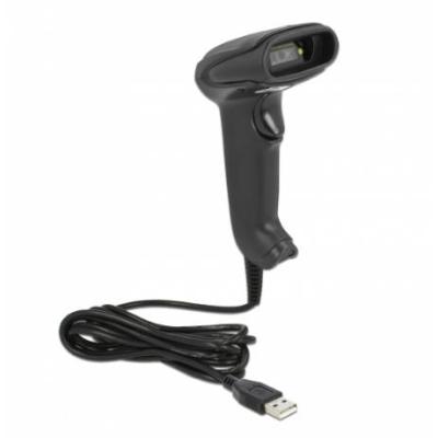 DeLOCK USB Barcode Scanner 1D and 2D with connection cable - German Version
