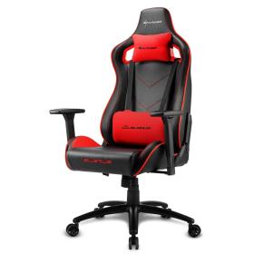 Sharkoon Elbrus 2 Universal gaming chair Padded seat Black, Red