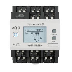 Homematic IP HMIP-DRBLI4 interrupteur d'éclairage Blanc