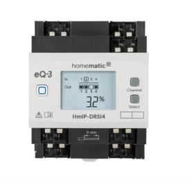 Homematic IP HMIP-DRSI4 interrupteur d'éclairage Blanc