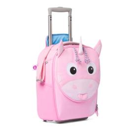 Affenzahn Unicorn Suitcase Soft shell Pink, Purple, Rose 18 L Polyester
