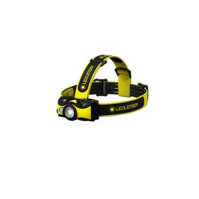 Ledlenser iH9R Negro, Amarillo Linterna con cinta para cabeza LED